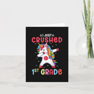 Ik heb net 1e klas meisjes Afstuderen eenhoorn ver Kaart