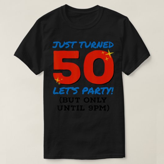 Ik heb net 50 partijen veranderd tot 21:00 Funny 5 T-shirt (Design voorkant)