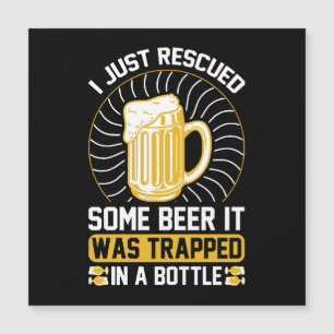 Ik heb net bier gered Het zat vast