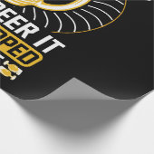Ik heb net bier gered Het zat vast  Cadeaupapier (Hoek)