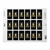 Ik heb net bier gered Het zat vast  Etiket (Full Sheet)