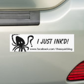 IK HEB NET BUMPERSTICKER GEÏNKEERD (Op auto)