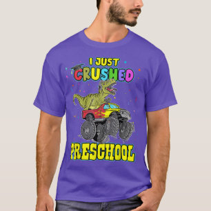 Ik Heb Net De Voorschoolse Monstertruck Dinosaurus T-shirt
