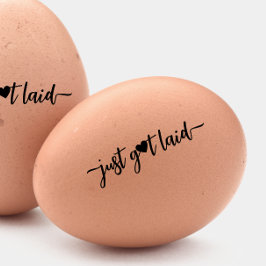 Ik heb net een leg Egg mini stempel