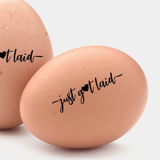 Ik heb net een leg Egg mini stempel