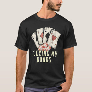 Ik heb net geflitste gokker poker gokken Kaart spe T-shirt