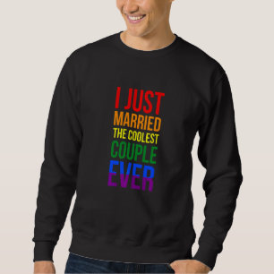 Ik heb net het coolste stel ooit Lgbt getrouwd Off Trui