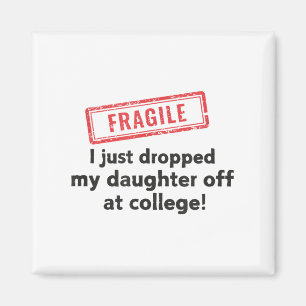 Ik heb net mijn dochter afgezet op de universiteit magneet