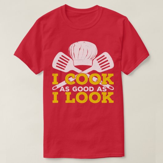 Ik heb net zo goed gekoken als ik kijk t-shirt (Design voorkant)