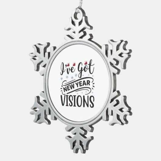 Ik heb New Year Visions Ornament (Rechts)