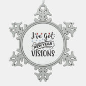 Ik heb New Year Visions Ornament (Voorkant)