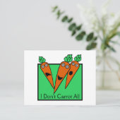 Ik heb niet alles. briefkaart (Staand voorkant)