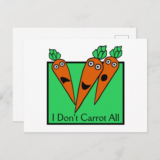 Ik heb niet alles. briefkaart (Voorkant / Achterkant)