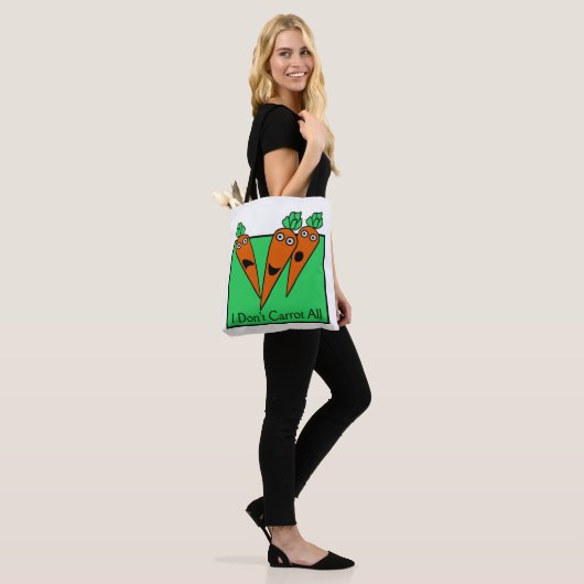 Ik heb niet alles. tote bag (Op model)