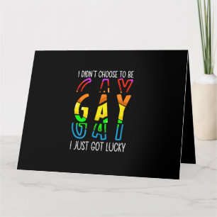 Ik heb niet gekozen om homo te zijn, ik had gewoon kaart