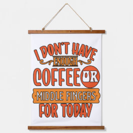 Ik heb niet genoeg hangend wandkleed