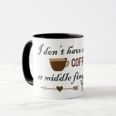 Ik heb niet genoeg koffie mok (Voorkant links)