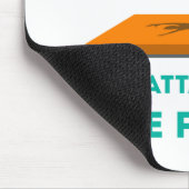 Ik heb niet geprobeerd muismat (Hoek)