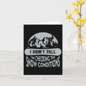 Ik heb niet Herfst dat ik de sneeuwcondities contr Kaart (Gele Bloem)