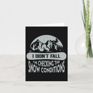 Ik heb niet Herfst dat ik de sneeuwcondities contr Kaart