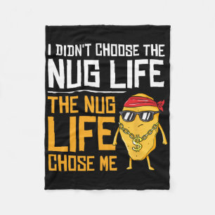 Ik Heb Niet Het Nug Leven Gekozen Het Nug Leven Ko Fleece Deken