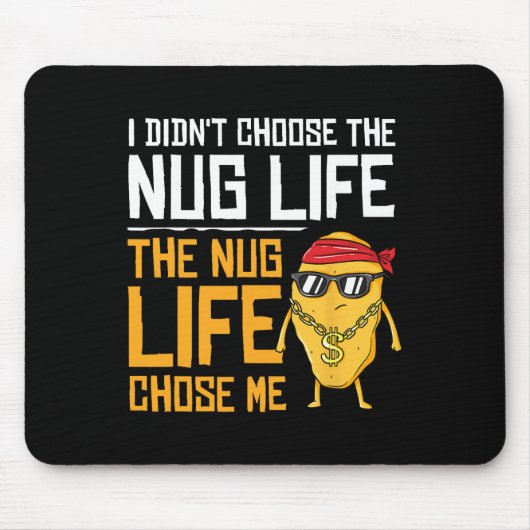 Ik Heb Niet Het Nug Leven Gekozen Het Nug Leven Ko Muismat (Voorkant)