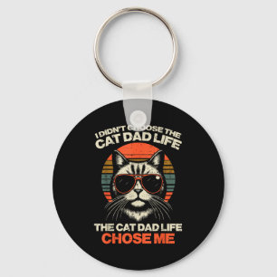 Ik heb niet Kat Papa Leven gekozen, het koos mij G Sleutelhanger