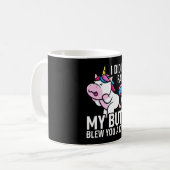 Ik heb niet met m'n buik gesprongen. koffiemok (Voorkant links)