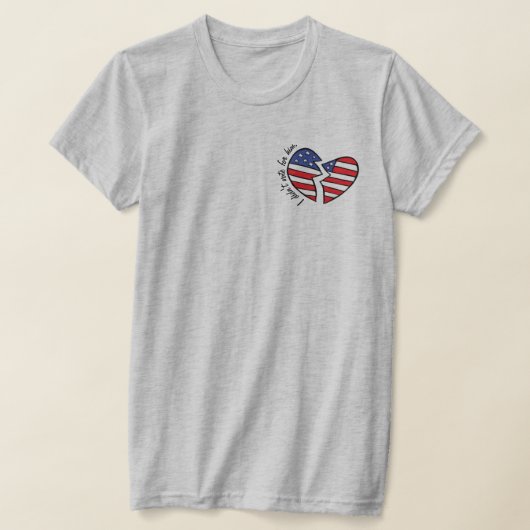 Ik heb niet op hem gestemd t-shirt (Laagn)