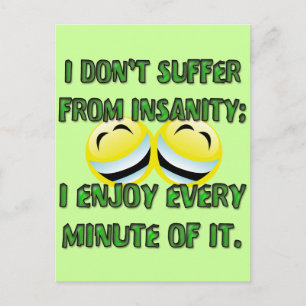 IK HEB NIET TE MAKEN MET ONZEKERHEID BRIEFKAART