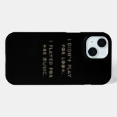 Ik heb niet voor buit gespeeld. Case-Mate iPhone case (Achterkant (horizontaal))