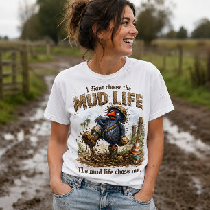 Ik Heb Niet Voor Het Modderleven Gechosen Whimsica Tri-Blend Shirt