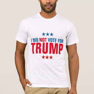 Ik heb niet voor Trump gestemd T-shirt