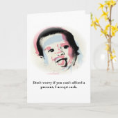 Ik heb niet voorstel nodig kaart (Gele Bloem)