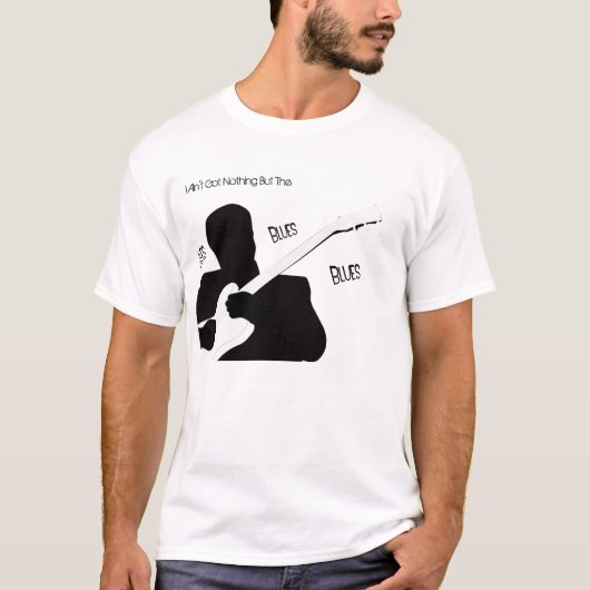 Ik heb niets anders dan de blauwe ogen. t-shirt (Voorkant)