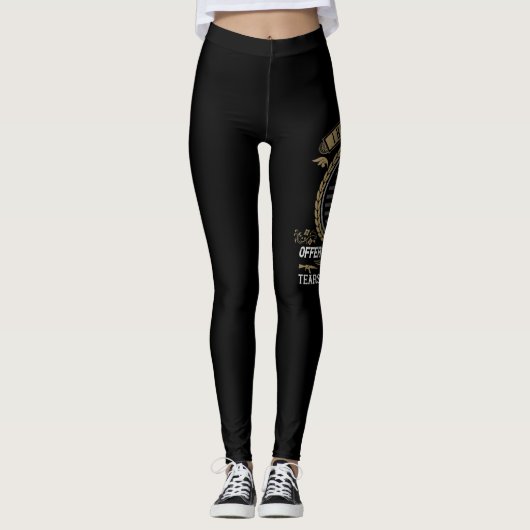 Ik heb niets te bieden leggings (Voorkant)
