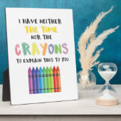 Ik heb noch de tijd noch de manschappen om dit uit fotoplaat (Zijkant)