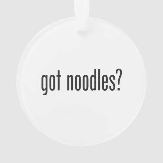 Ik heb noedels ornament (achterkant)