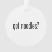Ik heb noedels ornament (voorkant)