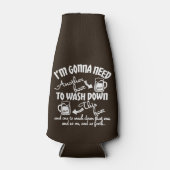 Ik heb nog een biertypografie nodig flesjeskoeler (Voorkant)