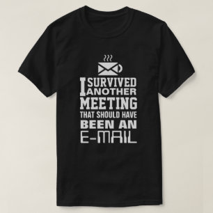 Ik heb nog een T-shirt overleefd