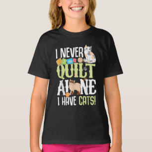 Ik heb nog nooit alleen katten die grappig zijn. t-shirt