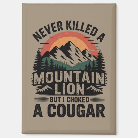 Ik heb nog nooit een bergleeuw gedood, maar ik heb magneet (Voorkant)