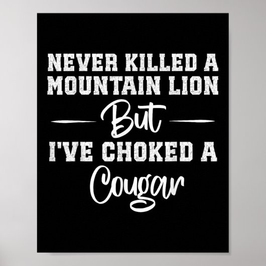 Ik heb nog nooit een bergleeuw gedood, maar ik heb poster (Voorkant)