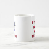 Ik heb nog steeds een been om op de stok te staan. koffiemok (Center)