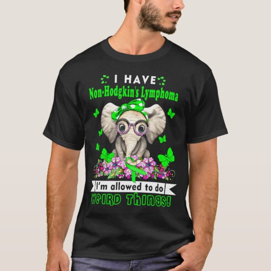 Ik heb Non-Hodgkin Lymfoom Bewustheid T-shirt (Voorkant)