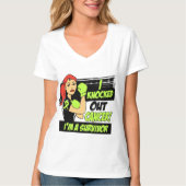 Ik heb non-Hodgkins lymfoom kanker uitgevonden T-shirt (Voorkant)