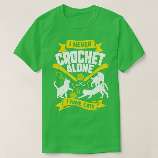 Ik heb nooit alleen Cats T-shirt (Design voorkant)