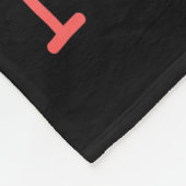 Ik heb nooit alleen een kattendoek... fleece deken (Hoek)