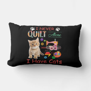 Ik heb nooit alleen een kattendoek... kussen